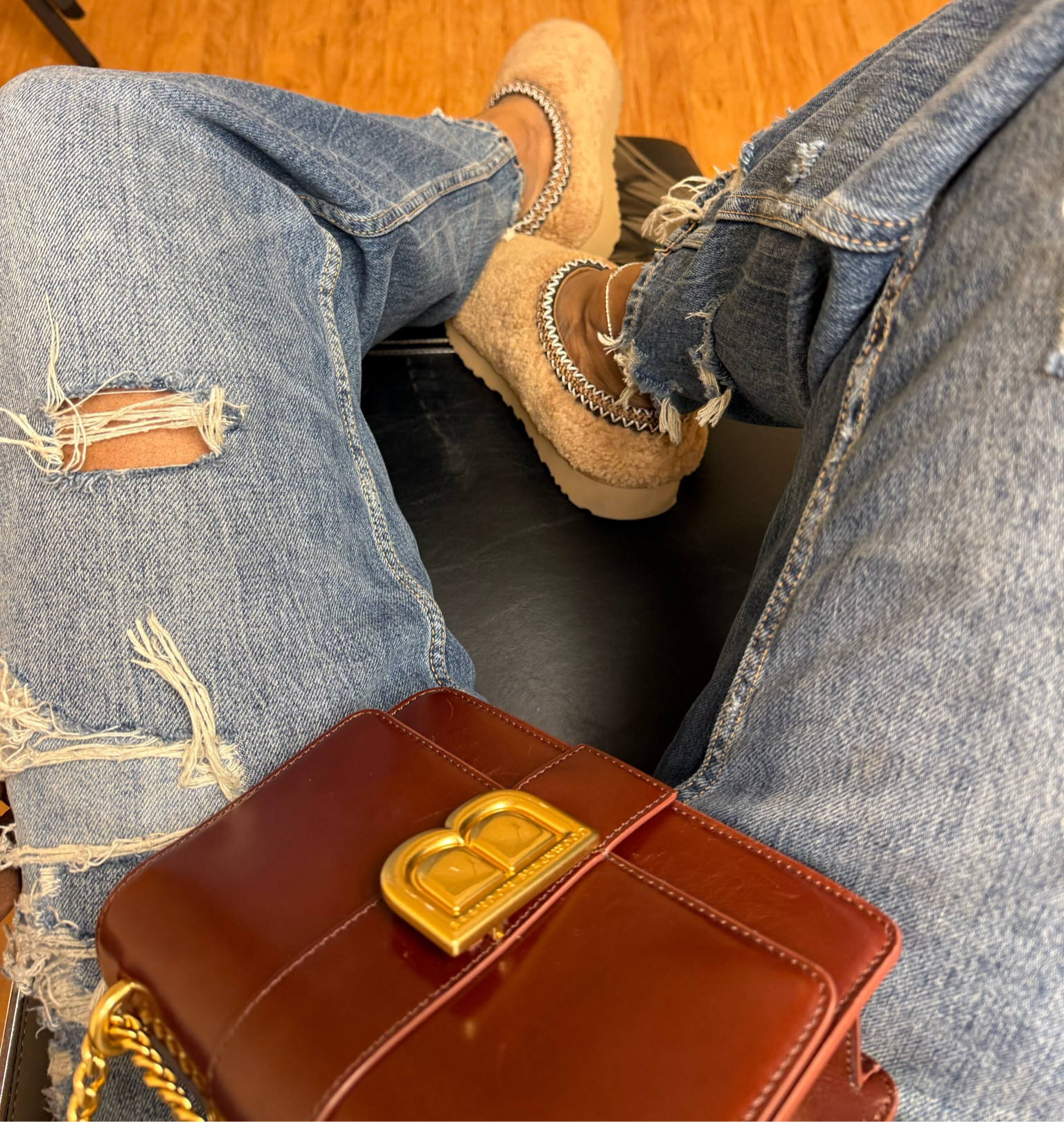 The Uggs are so comfy and cute. Jeans from Zara bag from Brandon Blackwood. 💕

#LTKStyleTip #LTKGiftGuide #LTKU