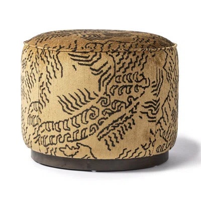 Sinclair Round Ottoman | Perigold
