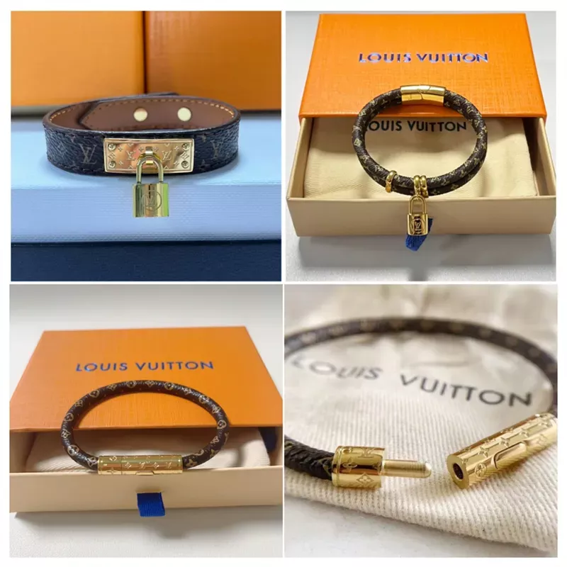 LV Padlock Bracelet Other Leathers - Fashion Jewelry