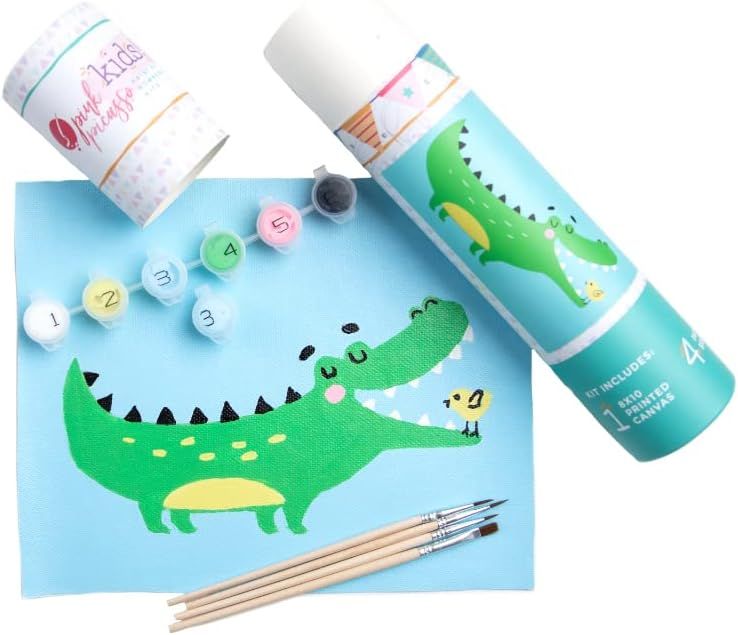 Pink Picasso Kids! Paint by Numbers Kits for Kids (Later Gator) | Amazon (US)