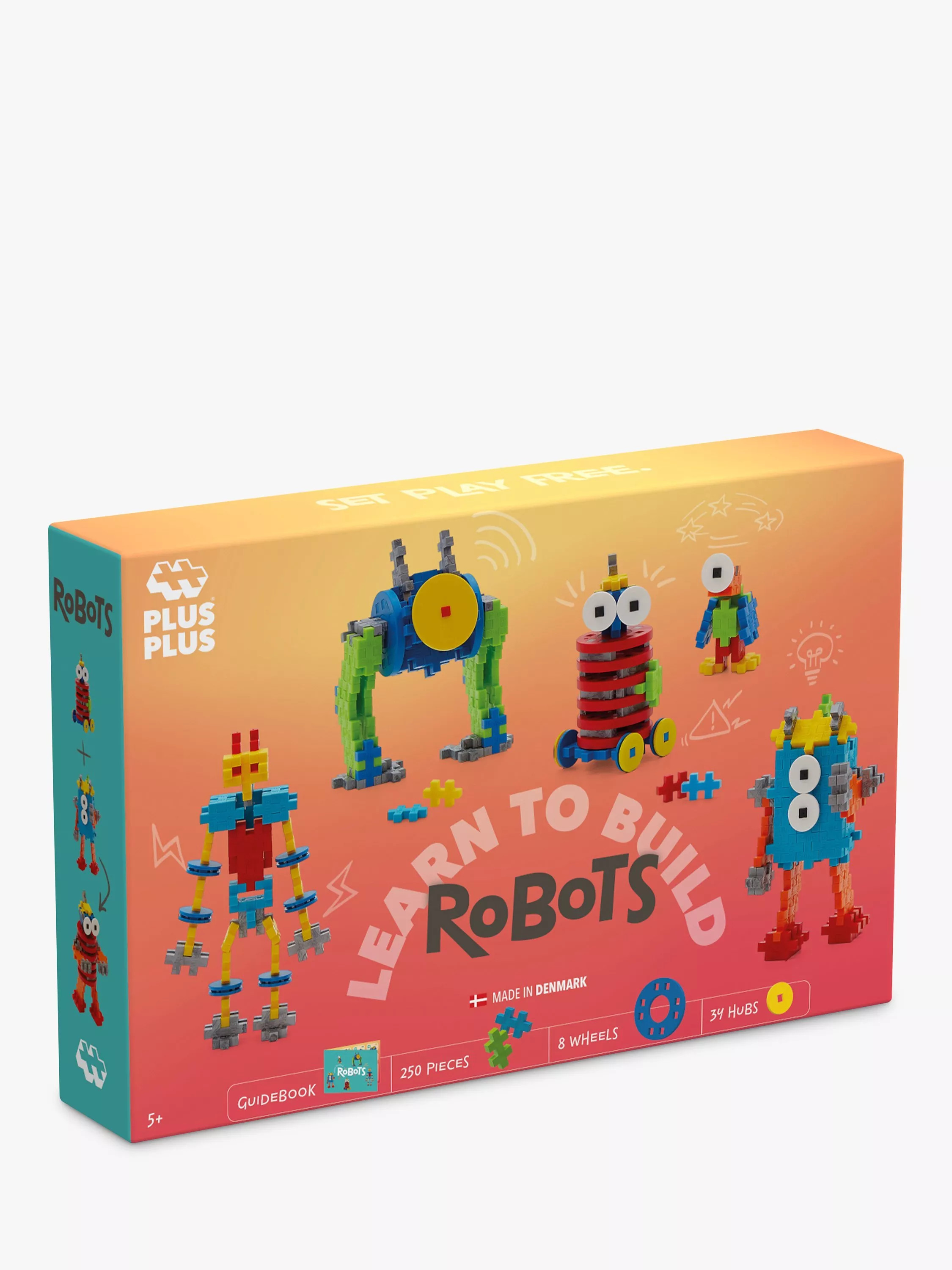 Plus-Plus Learn to Build Robots, 275 Pieces | John Lewis (UK)