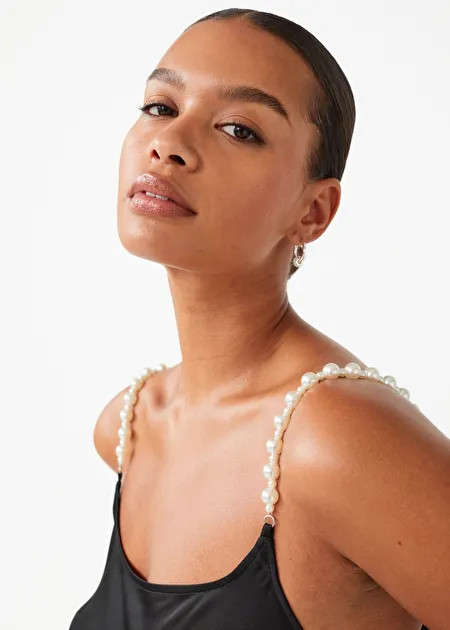 Open Back Pearl Strap Dress | & Other Stories (EU + UK)