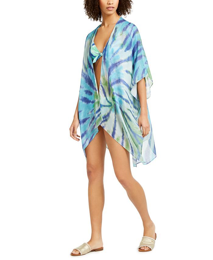 Tie-Dyed Kimono Swim Cover-Up | Macys (US)