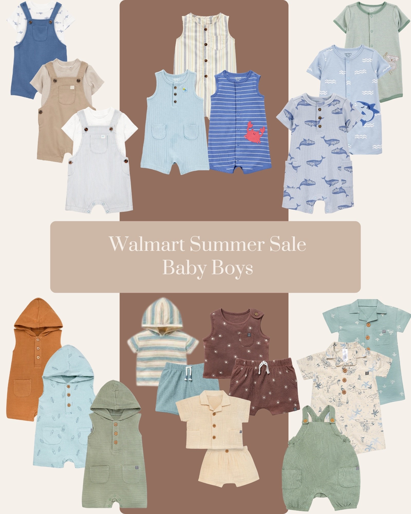 Walmart summer sale for baby boys clothes

#LTKSaleAlert #LTKKids #LTKBaby