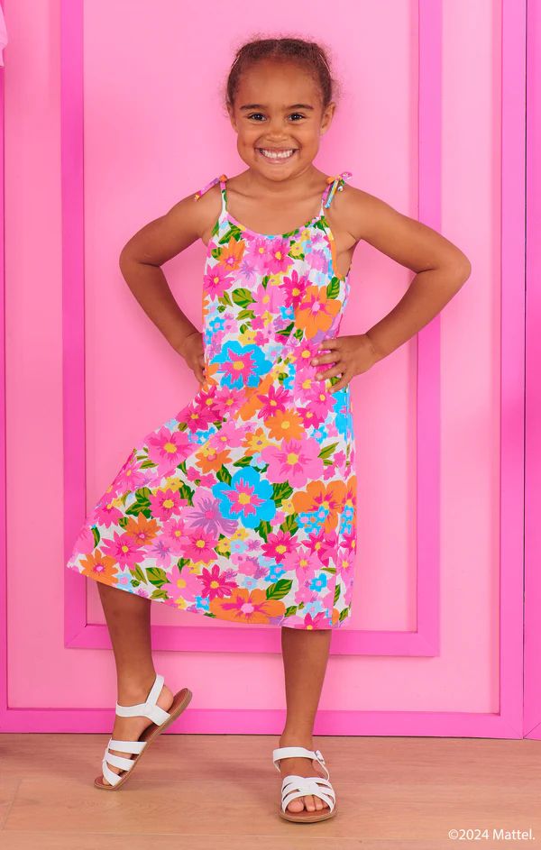 Sidekick Dress ~ Barbie™ Blooms | Show Me Your Mumu