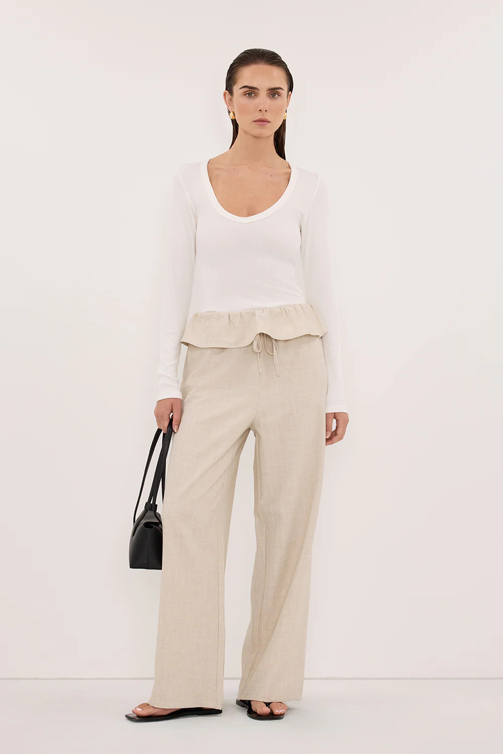 CYRUS NATURAL MARL FISHERMAN PANT | DISSH