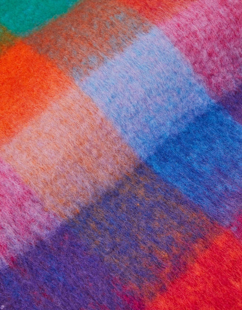 Bright Check Super Fluffy Blanket Scarf | Accessorize (Global)