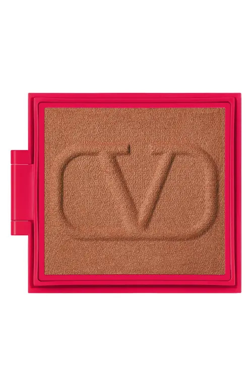 Valentino Go-Clutch Refillable Compact Finishing Powder Refill Pan in Universal Bronzer at Nordstrom | Nordstrom