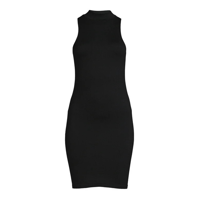Madden NYC Juniors Seamless Mock Neck Dress | Walmart (US)