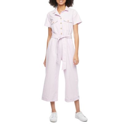 a.n.a Short Sleeve Jumpsuit | JCPenney