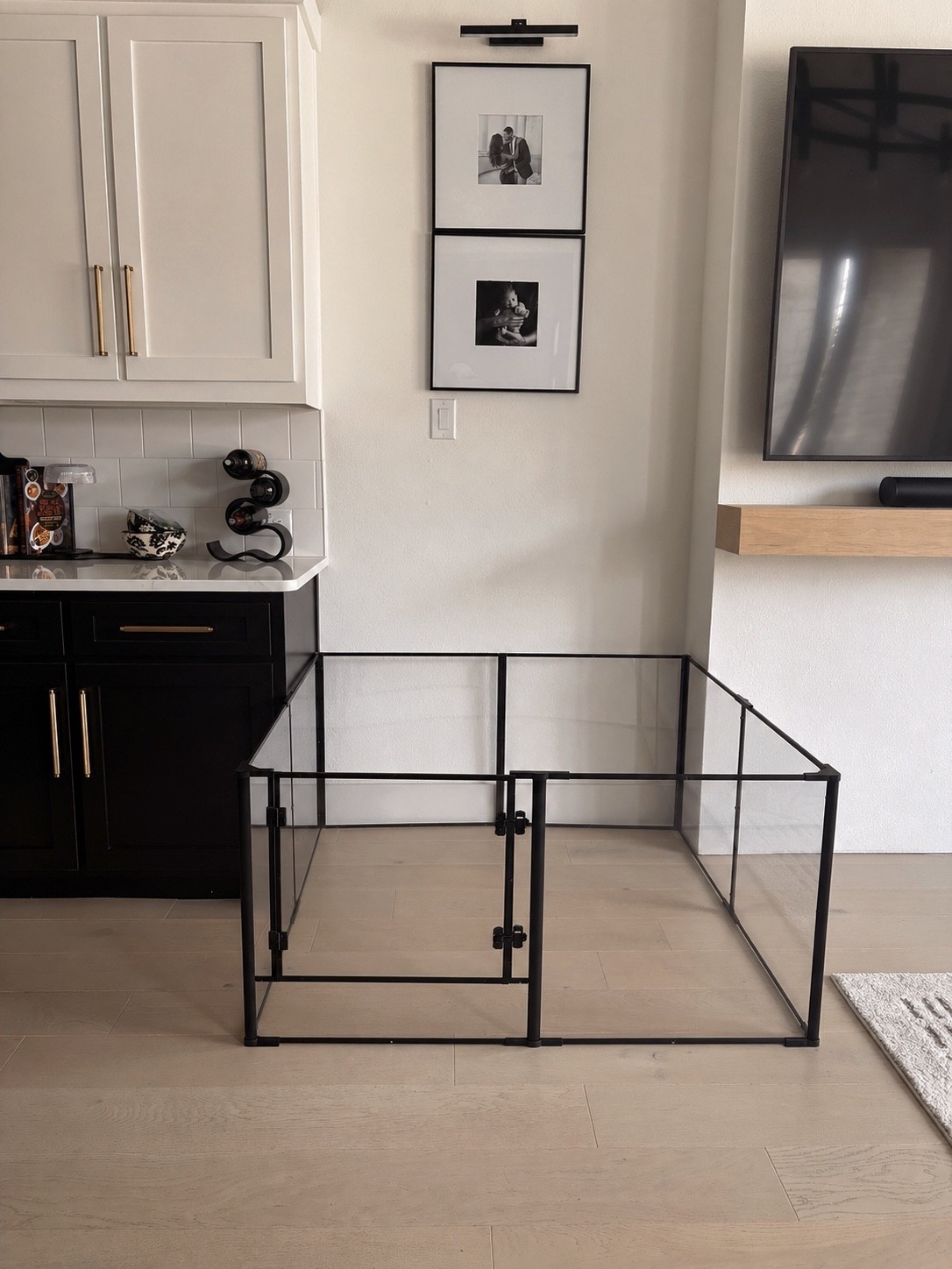 Clear, minimal, and puppy-friendly 🤎 finally found a playpen that doesn’t completely ruin the home aesthetic. 

#LTKhome #LTKfinds #LTKpetfinds #LTKfamily #LTKhomefinds #LTKunder100 #LTKsalealert #modernhome #minimalisthome #organicmodern #neutralhome #petfriendlyhome #puppyessentials #dogmomlife #modernpetessentials #homeaesthetic #interiorstyling #homeinspo #livingroomdecor #kitcheninspo #twotonekitchen #modernliving #homedecorfinds #aesthetichome #cozyminimalism

#LTKHome