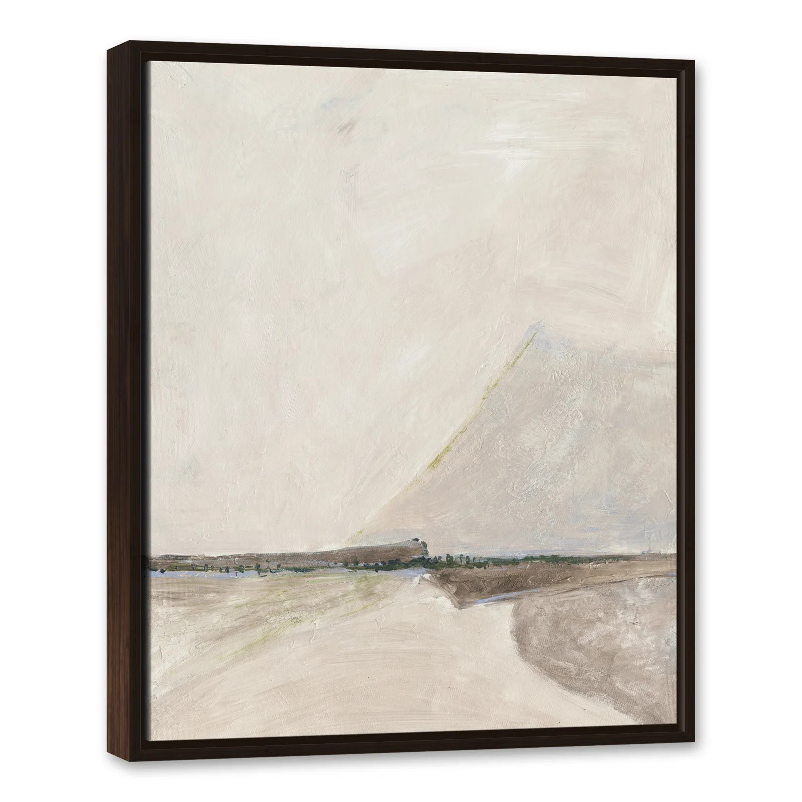 " Tan Abstract Mountain " | Wayfair North America