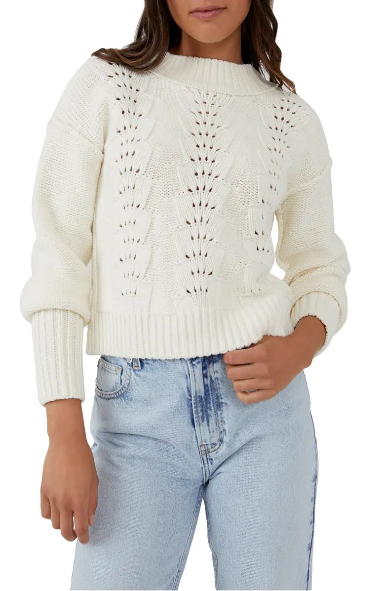 Bell Song Cotton Blend Sweater | Nordstrom