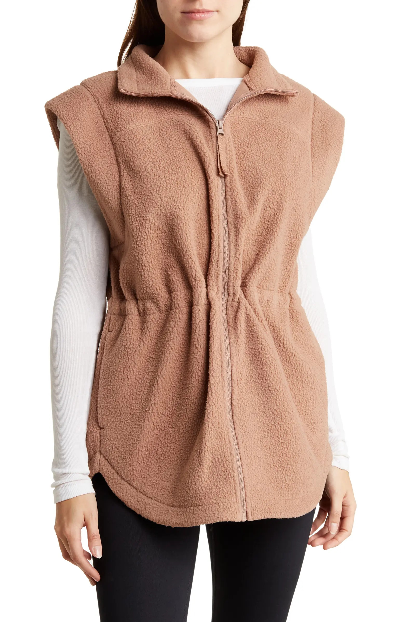 Stargaze Faux Shearling Fleece Vest | Nordstrom Rack