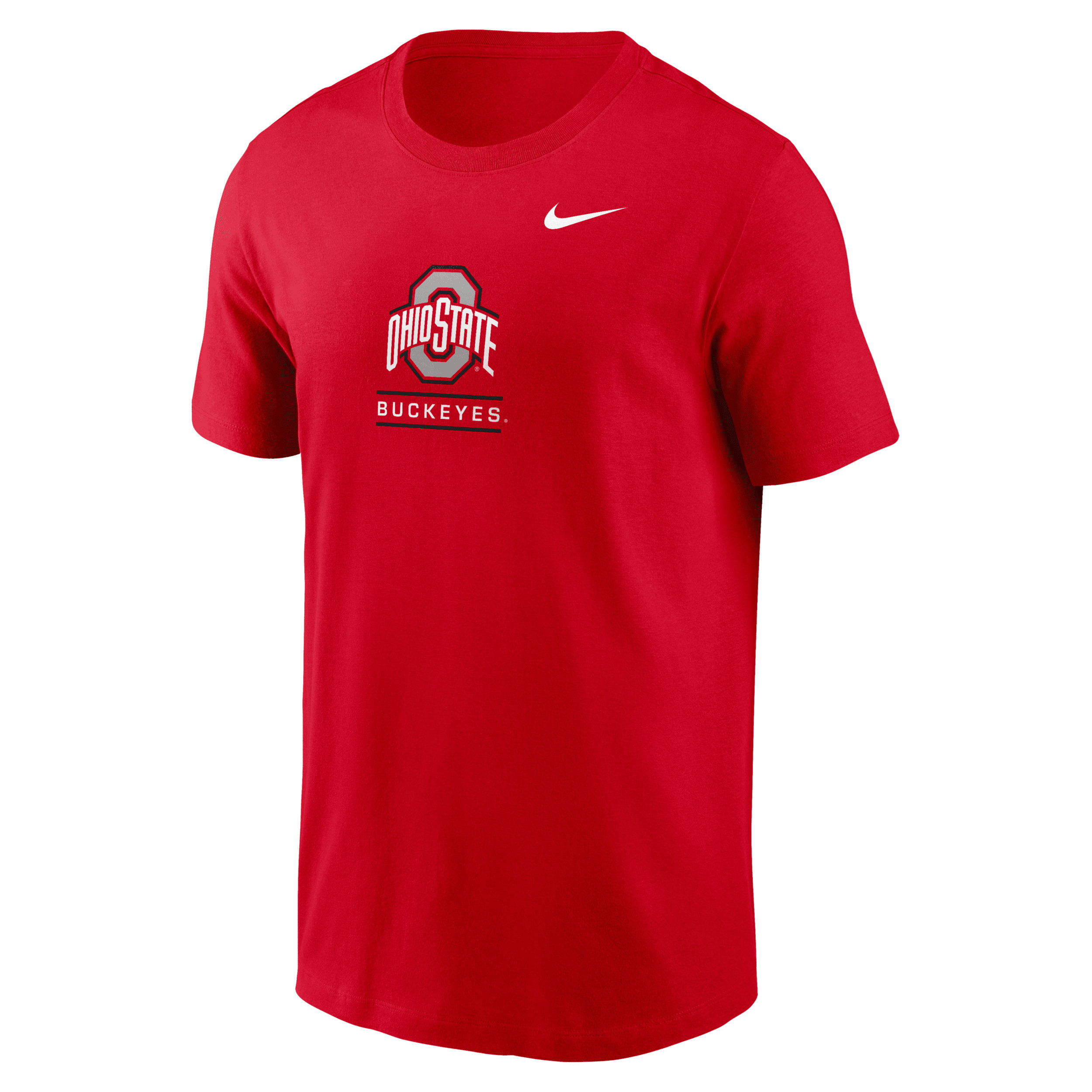 Ohio State Buckeyes Nike Men's College T-Shirt in Red | N19965NOH-8V3 | Nike (US)