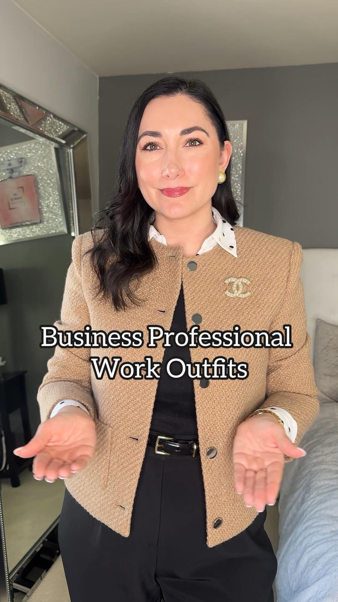 Business professional work outfit ideas ❤️ 

I’m starting a workwear series based off the different levels of workwear attire. Today I’m starting with business professional which is more formal in presentation and neutral in tone. Generally you will see suit sets, blazers, dress shirts/blouses, trousers, dresses/skirts and closed toe shoes. I always think of the show Suits when thinking of what would be acceptable in this work environment. 

#interviewoutfits #businessprofessional #workwear #officeoutfits 


#LTKSeasonal #LTKWorkwear