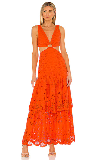 Juliette Dress in Scarlet | Revolve Clothing (Global)