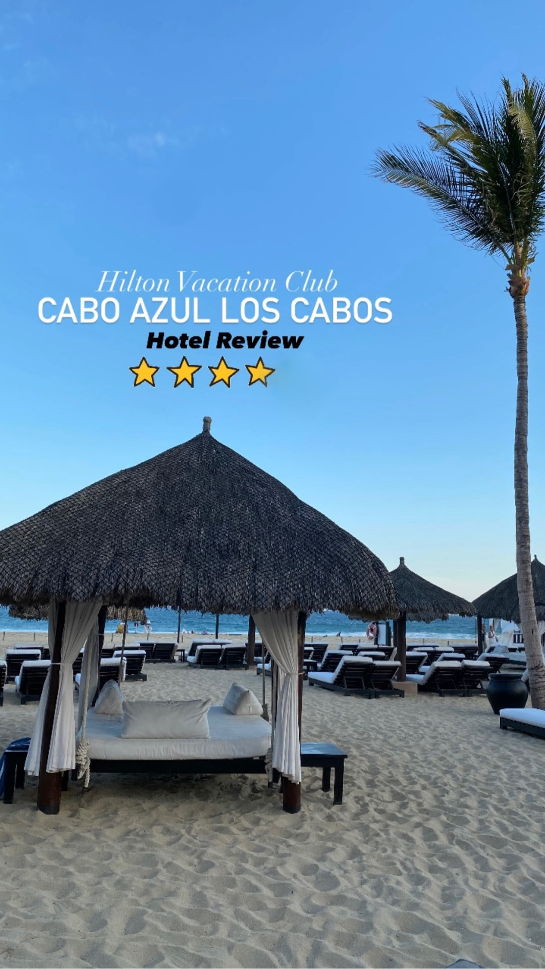 ** Honest Review **

Ready for some fun in the sun with a mix of relaxation? Mexico is a great location and I chose a beautiful spa resort called Cabo AZUL Los Cabos - a Hilton Vacation!! This is a large family-friendly resort that still caters more to the adults. I would rate it 4/5 (⭐️⭐️⭐️⭐️)

Highlights: 
▪️Hotel aesthetic: Clean & Modern
▪️Location: 20min drive from the airport. Walking distance to local town (safe) and plenty of transportation available if you want to explore further
▪️Room: 1 Bedroom Suite [Pool view]. Large living room, full kitchen, king bedroom with a jacuzzi, separate bathroom, & spacious balcony. Daily Room Service available!
▪️Food & Drinks: 4 Restaurants & Swim up Bar available. Everything was delicious but pricey!
▪️Pools: 6 outdoor pools including an adult only pool. Plenty of lounge chairs & towels available. If you have children, there is a kiddie pool and waterslide to keep them entertained :)
▪️Beach: Just a few steps on to the beach - clean, gorgeous views, but not for swimming
▪️Spa: Tranquility at its finest! Perfect massage and there’s lots of amenities. This was my favorite experience at this resort!

Downfalls (minor):
▪️High prices for food/drinks
▪️Pool closes too early 
▪️No nightlife or entertainment on the resort 

Thanks for my stay Hilton!

#LTKTravel