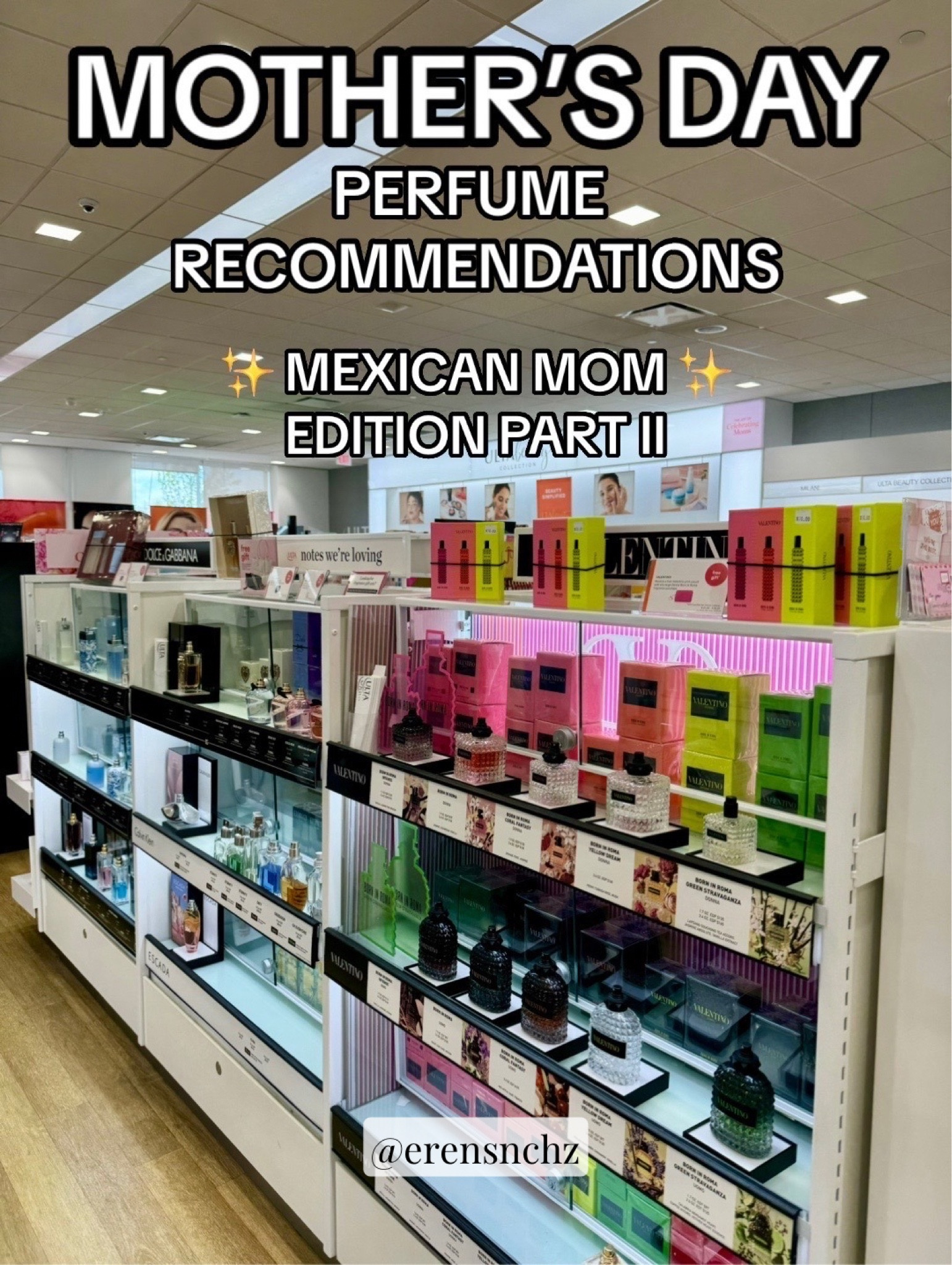 MOTHER'S DAY PERFUME RECOMMENDATIONS | MEXICAN MOM EDITION PART II ✨

#LTKGiftGuide #LTKBeauty #LTKSaleAlert
