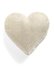16x18 Crystal Printed Velvet Heart Shaped Pillow | Throw Pillows | Marshalls | Marshalls