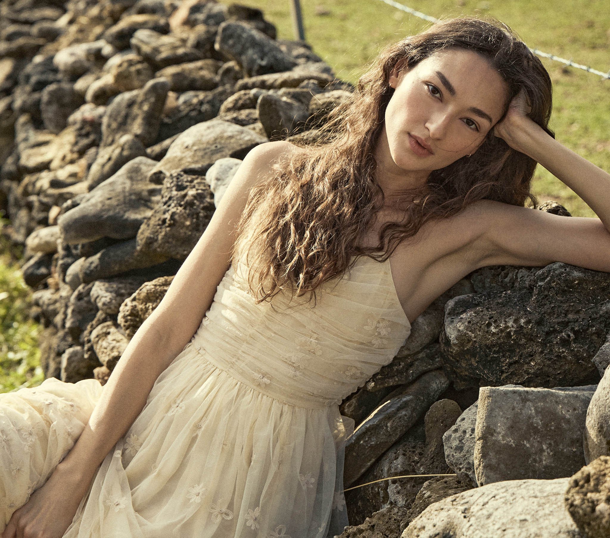 Cardamine Dress - Birch | DÔEN | DOEN