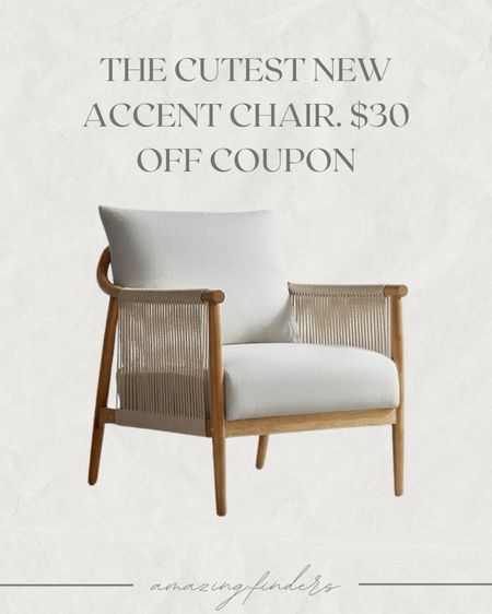 CHITA Braid Armchair, Modern Accent Chair for Living Room, Cream

#LTKstyletip #LTKhome #LTKsalealert