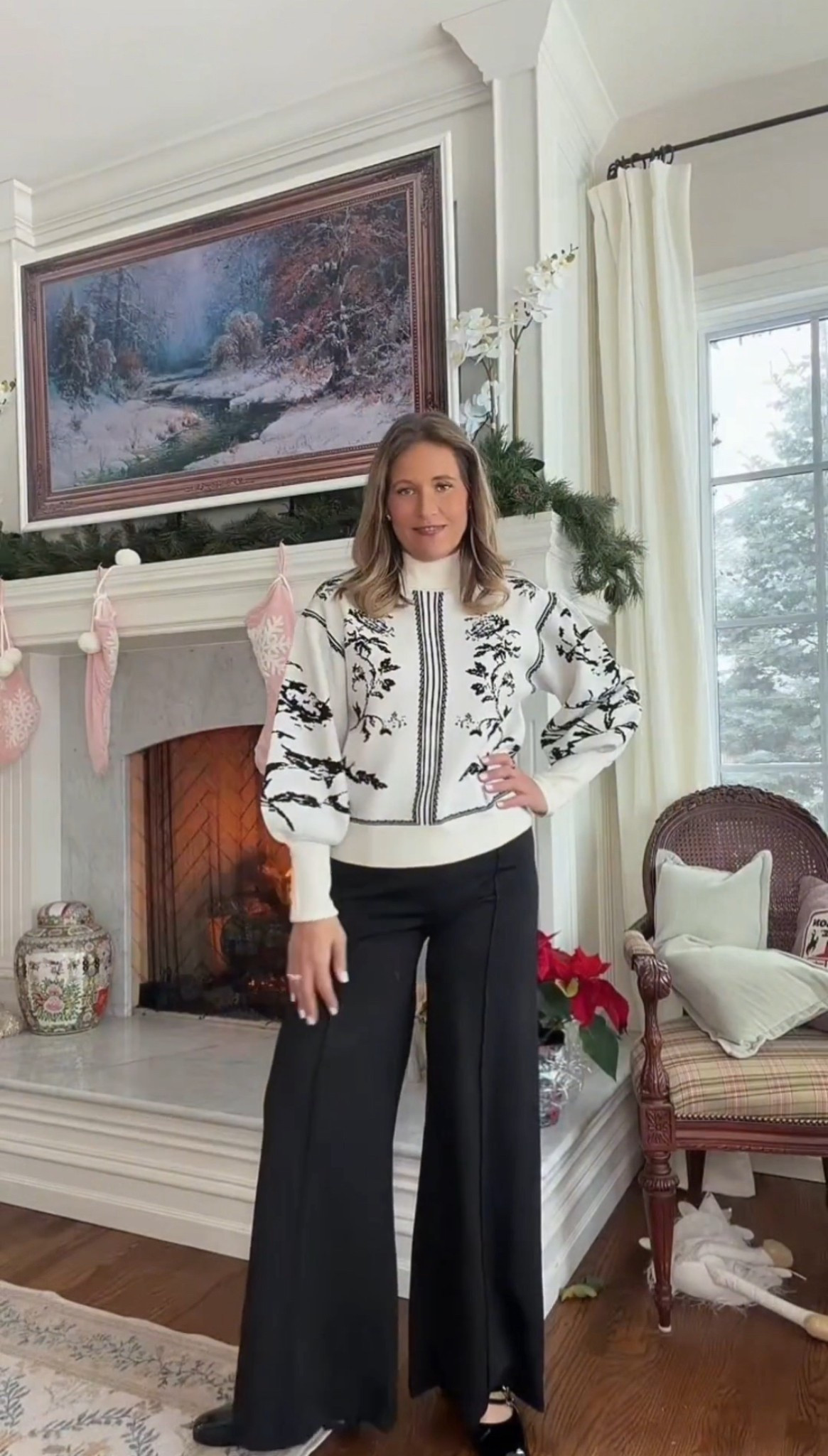 Loving these easy pull-on chic pants from Amazon. The best part is they are just $28. I recommend sizing down. I’m wearing a medium. The sweater is also from Amazon and I’m in a large.

#LTKSeasonal #LTKMidsize #LTKOver40