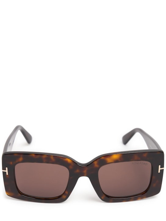 Brigitta squared acetate sunglasses | Luisaviaroma