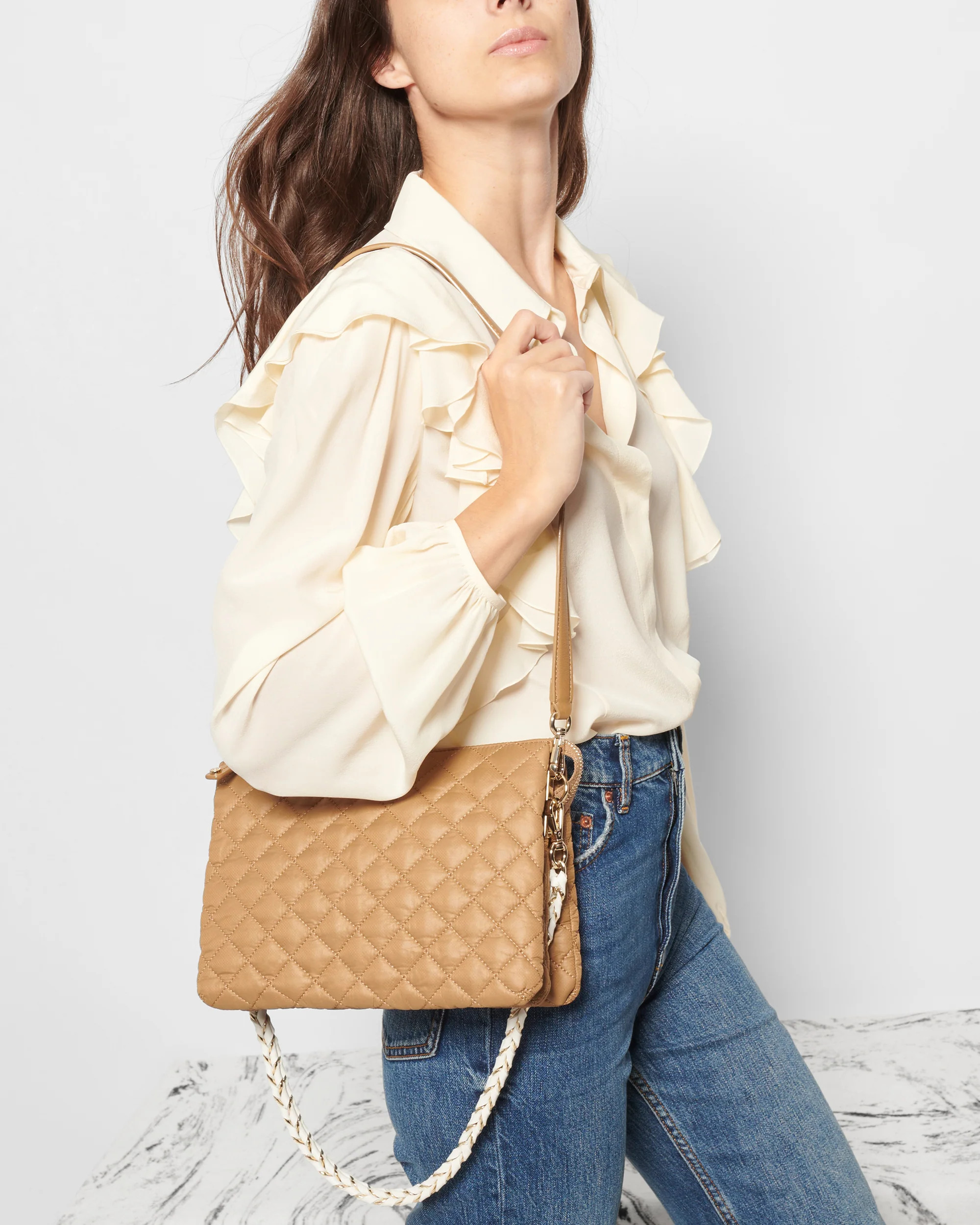 Caramel Rec Large Crosby Pippa | MZ Wallace