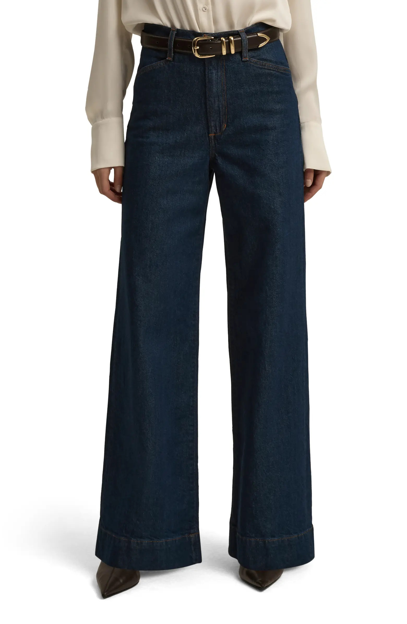 The Mischa Super High Waist Wide Leg Jeans | Nordstrom