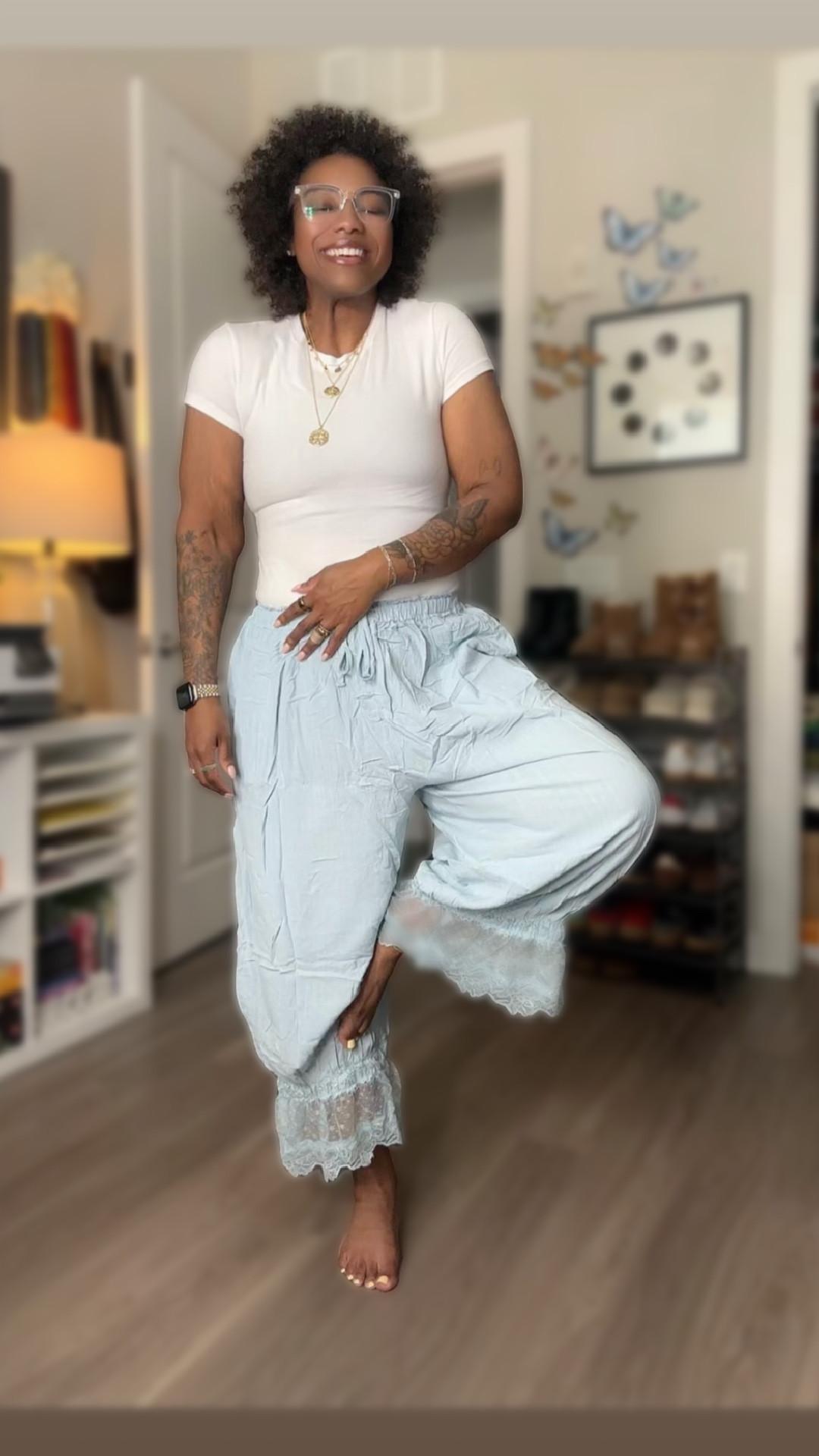 DUPE ALERT ‼️ Free People Forever Young Bloomer Pants

I sized up from a medium to a large for an extra flowy fit. 

#LTKMidsize #LTKootd #LTKPlusSize
