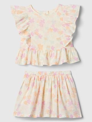 babyGap Skort Two-Piece Outfit Set | Gap Factory
