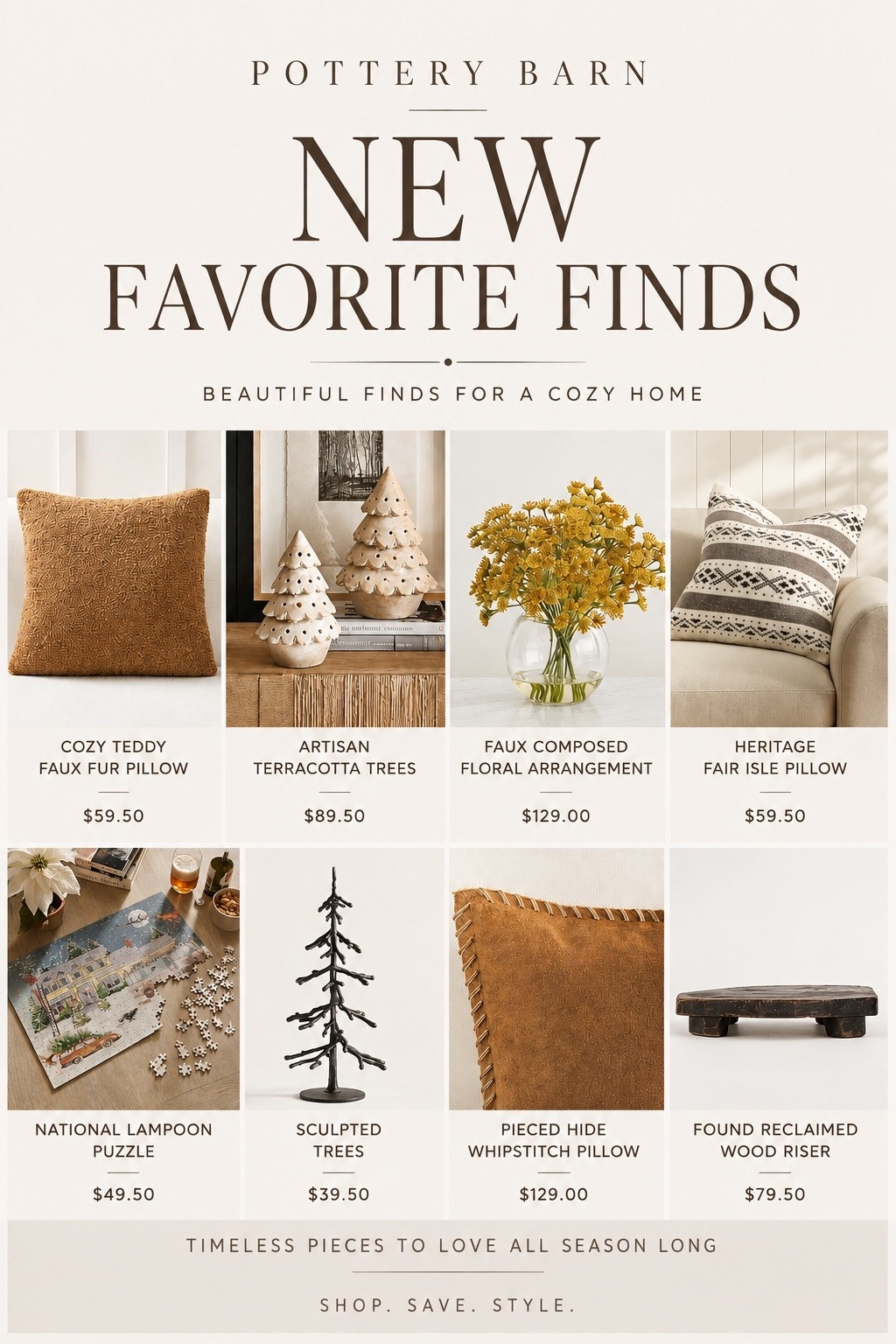 New Pottery Barn Finds I’m Loving A roundup of my latest Pottery Barn favorites! Cozy textures, beautiful neutrals, sculptural accents, and timeless pieces that work throughout the seasons. I linked all 8 finds here so they’re easy to shop and save.

#LTKSaleAlert #LTKHome #LTKSeasonal