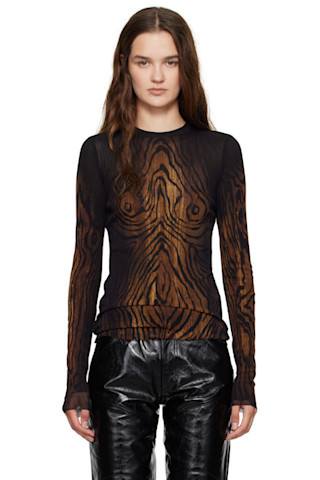 Black & Brown 'The Wood' Top | SSENSE