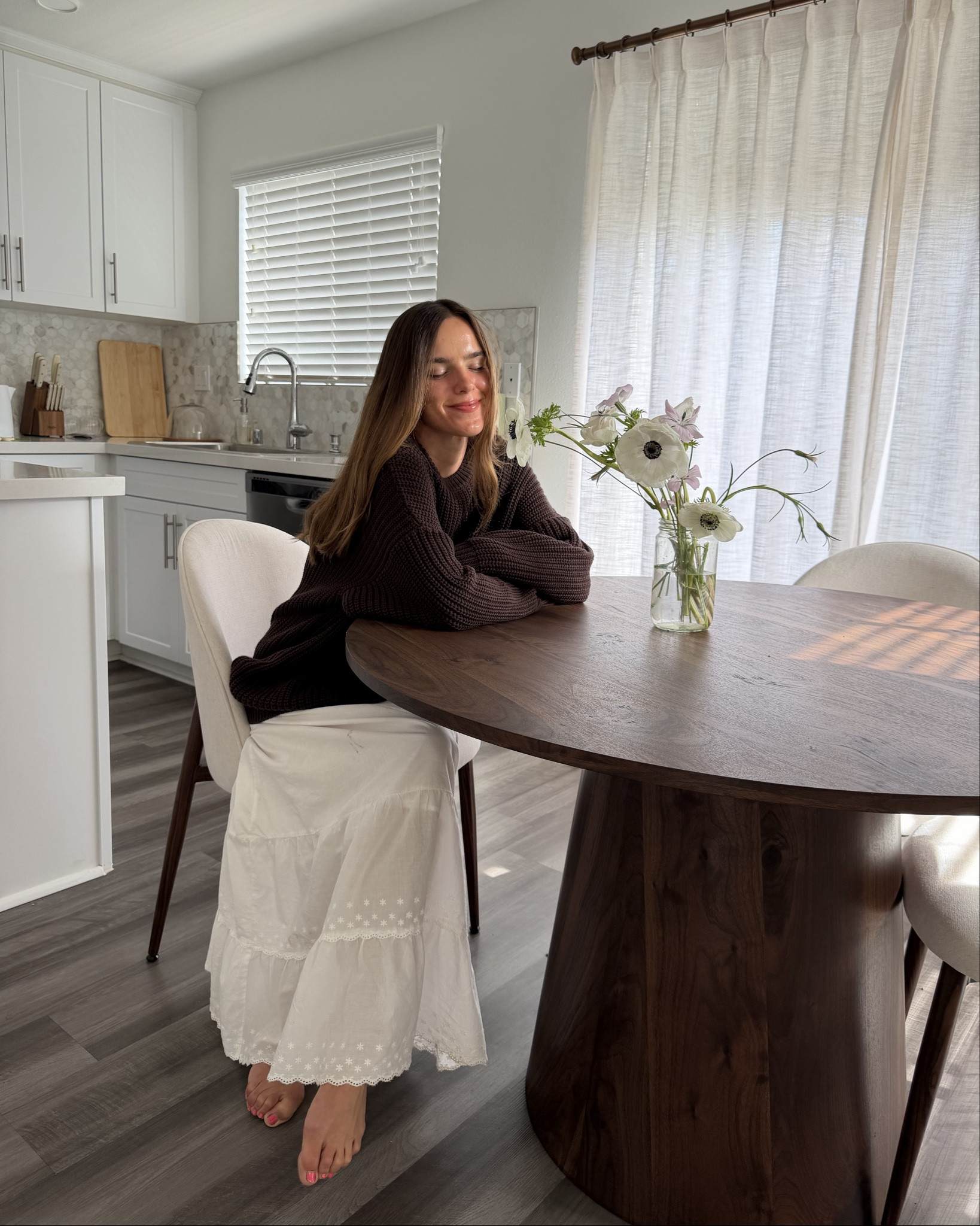 Dreaming of this beautiful table from Pop Maison! This is the perfect size for my space and has been such a dreamy conversation piece!❣️

#LTKValentine #LTKdayinmylife #LTKHome