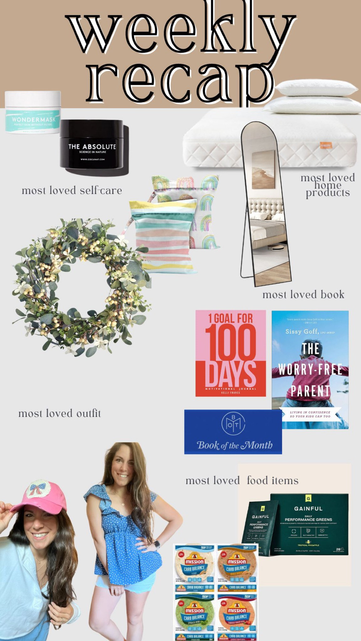 Weekly recap 🤍

#LTKBeauty #LTKSummerSales #LTKFindsUnder100