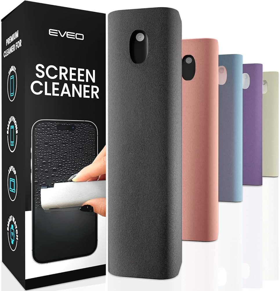 EVEO Screen Cleaner Spray -Phone Screen Cleaner, iPhone Cleaner, Computer Screen Cleaner Tool, La... | Amazon (US)