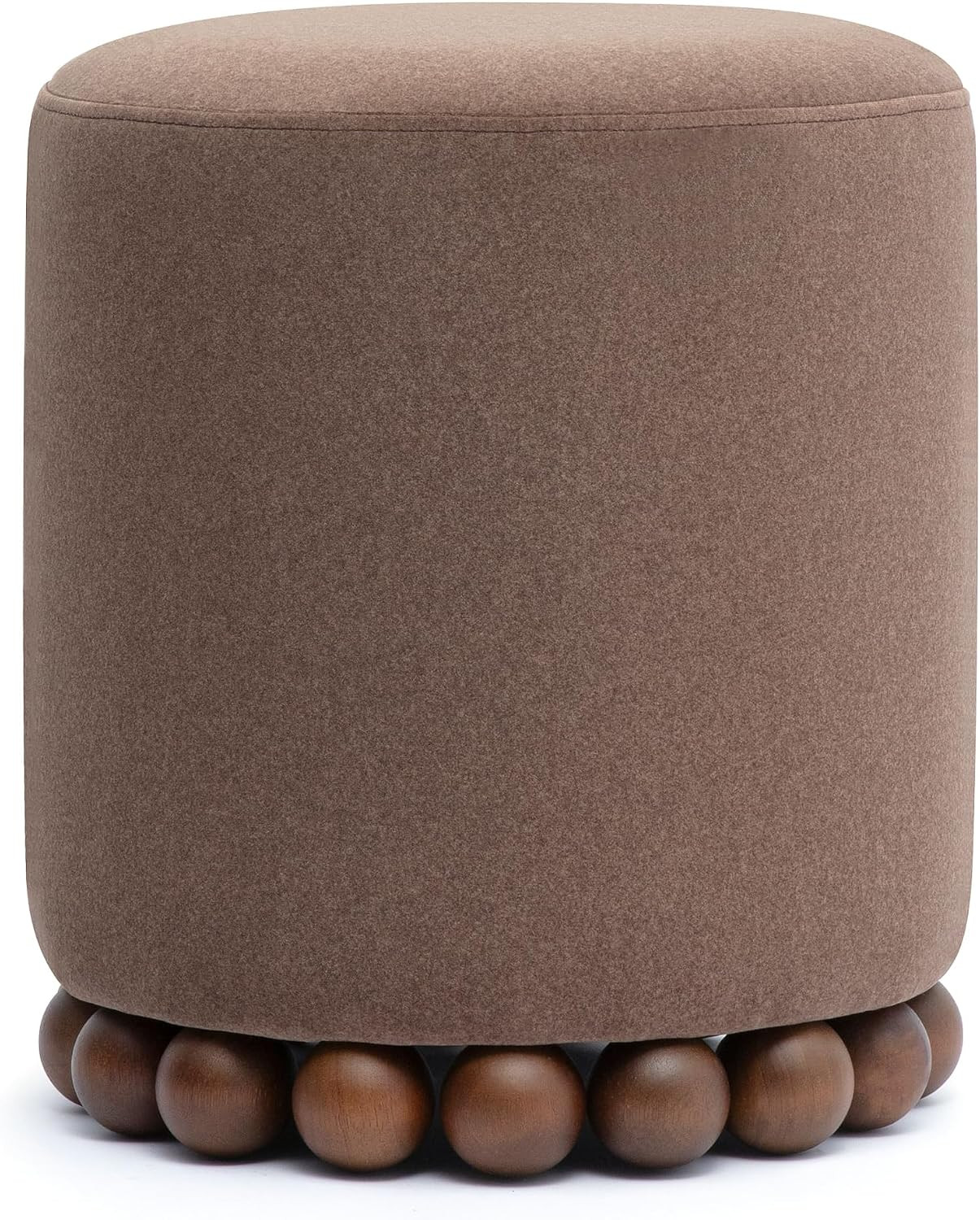 TOV Furniture Dex Brown Performance Vegan Mohair Ottoman | Amazon (US)