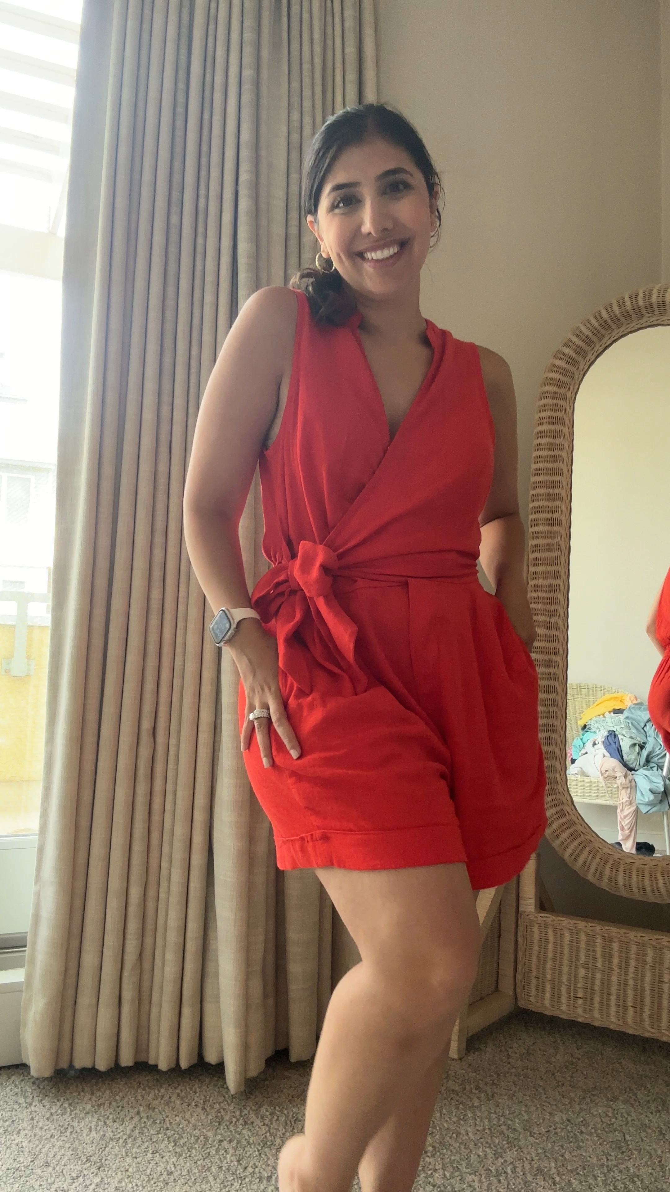 Happy 4th Friends! 🇺🇸 This romper is worth its weight in fireworks. Perfect for the remaining summer months, and only $30…pair them with these Melinda Maria opal hoops. Code LaurenR saves you 10% on all orders PLUS free shipping and returns 🥰😁

#LTKSeasonal #LTKSummerSales #LTKTravel