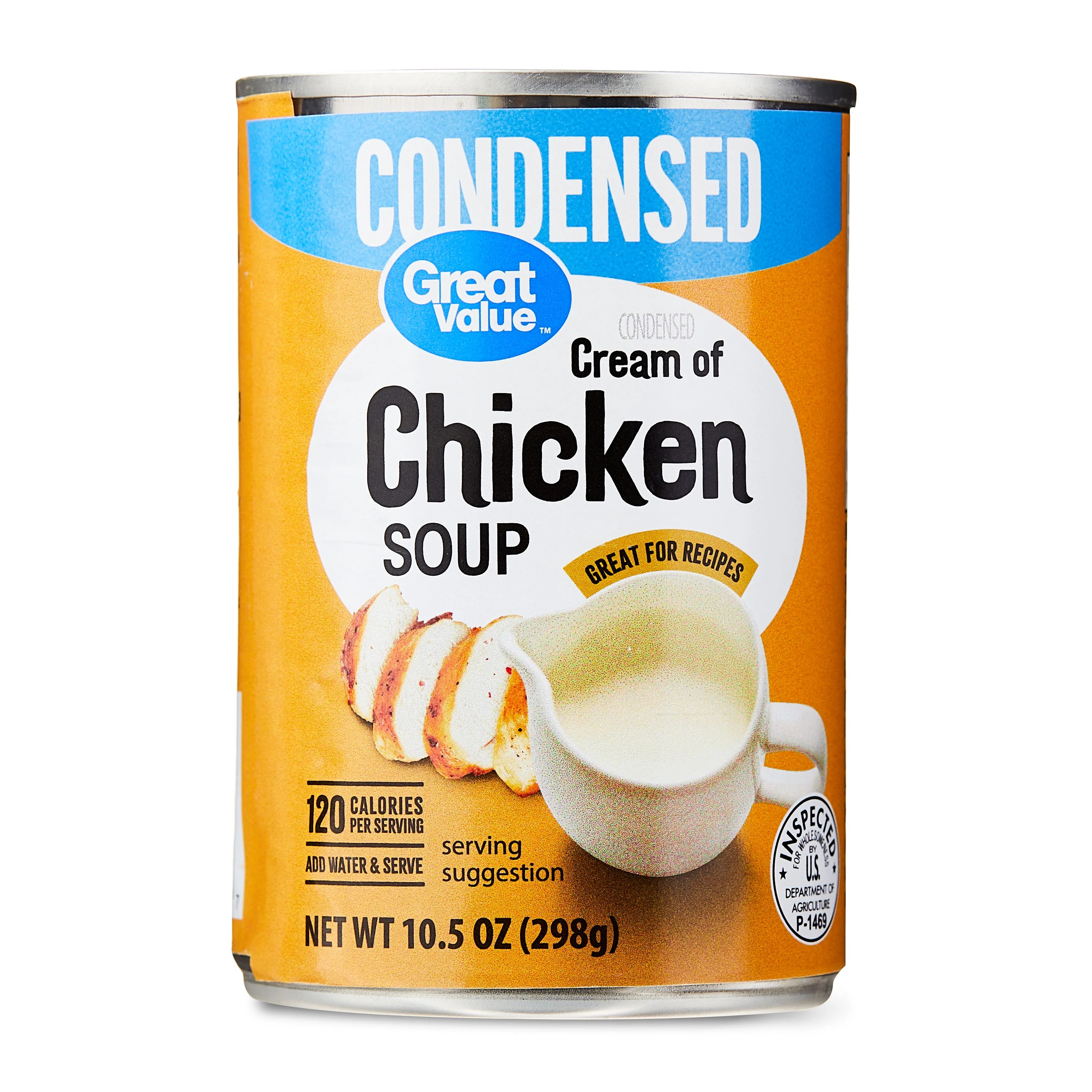 Great Value Cream Of Chicken Condensed Soup, 10.5 oz | Walmart (US)