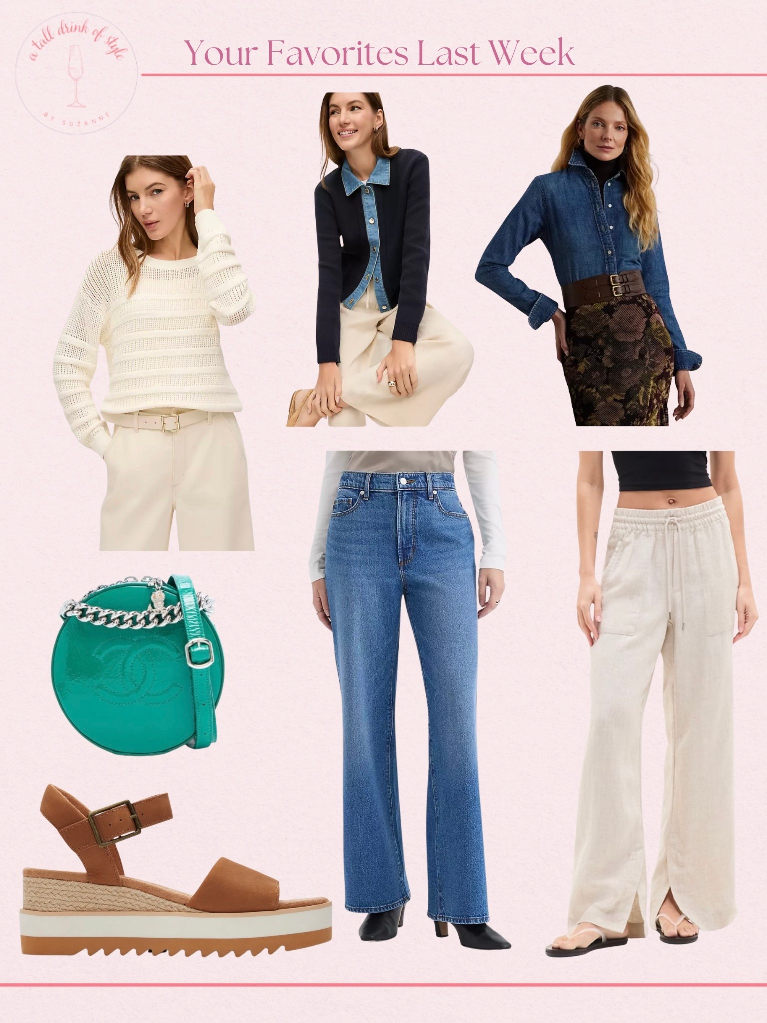 Your favorites last week! 

These pieces were your favorite shares, and for good reason. These closet staples are must haves for spring/summerr

#LTKSaleAlert #LTKSeasonal #LTKOver40