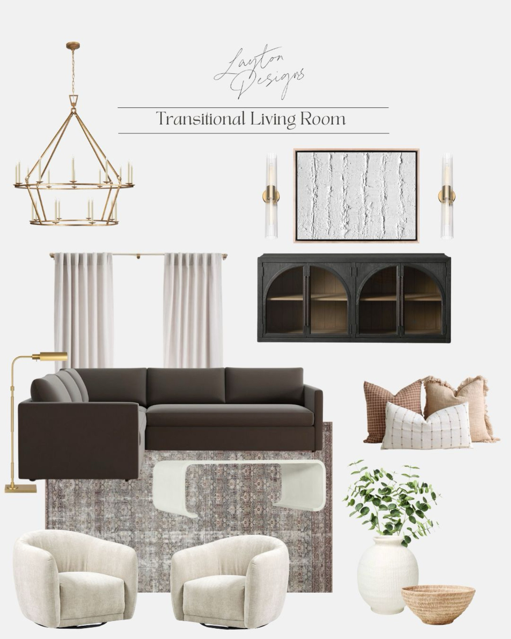 The cozy, moody, transitional living room of our dreams 😌 get the look here! 

#LTKSeasonal #LTKhome #LTKstyletip