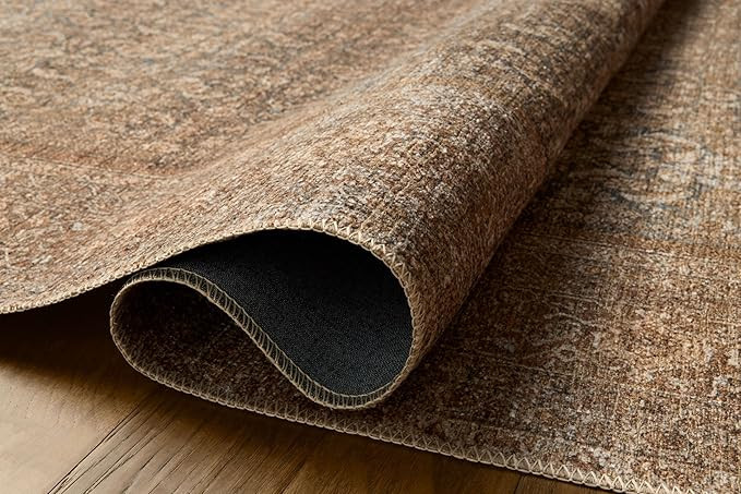 Loloi Amber Lewis Cambria Collection CBR-07 Ocean/Bark 6'-0" x 9'-0" Area Rug Jute, Neutral, Vint... | Amazon (US)