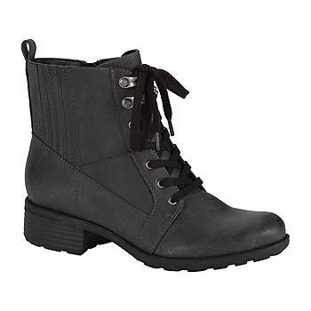 new!Frye and Co. Womens Penny Stacked Heel Lace Up Boots | JCPenney