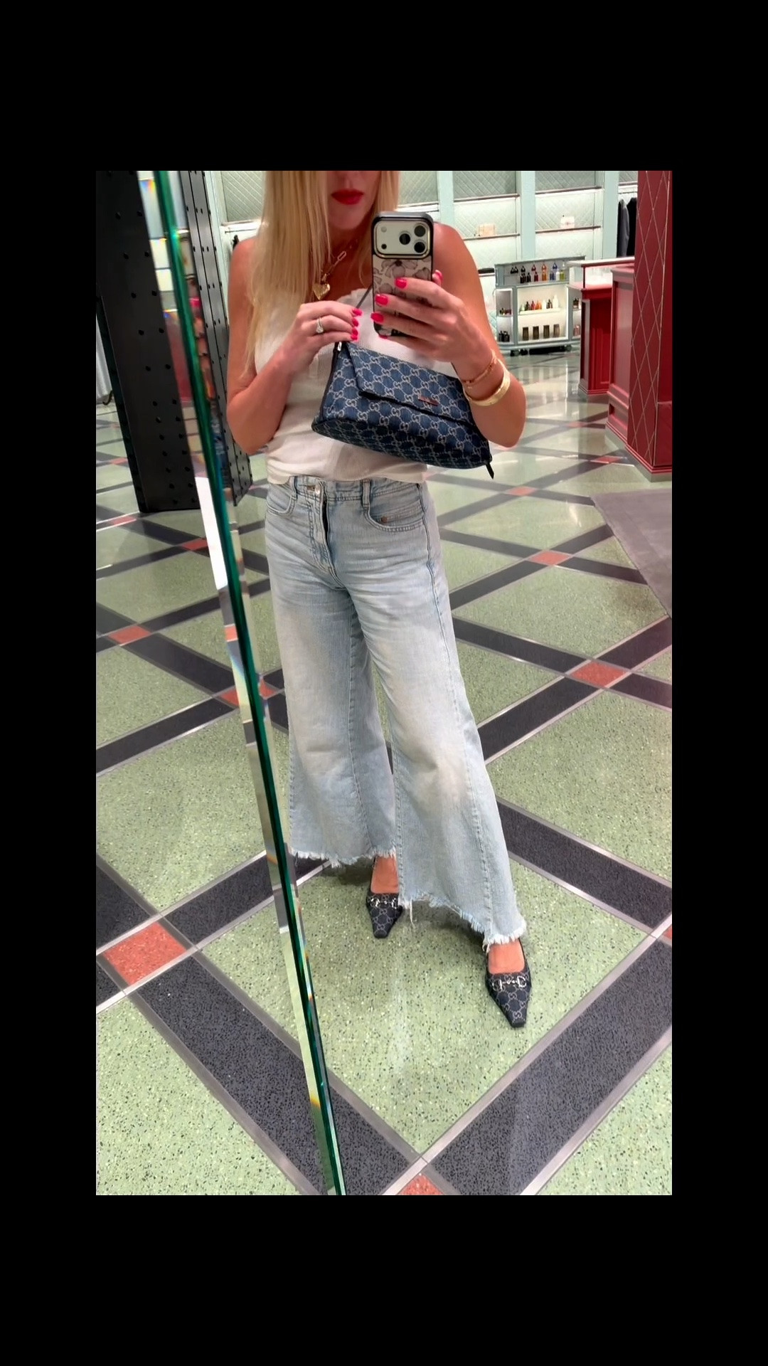 Absolutely in love with the summer lineup of heels at Gucci🤎￼

#LTKootd #LTKWorkwear #LTKselfcare