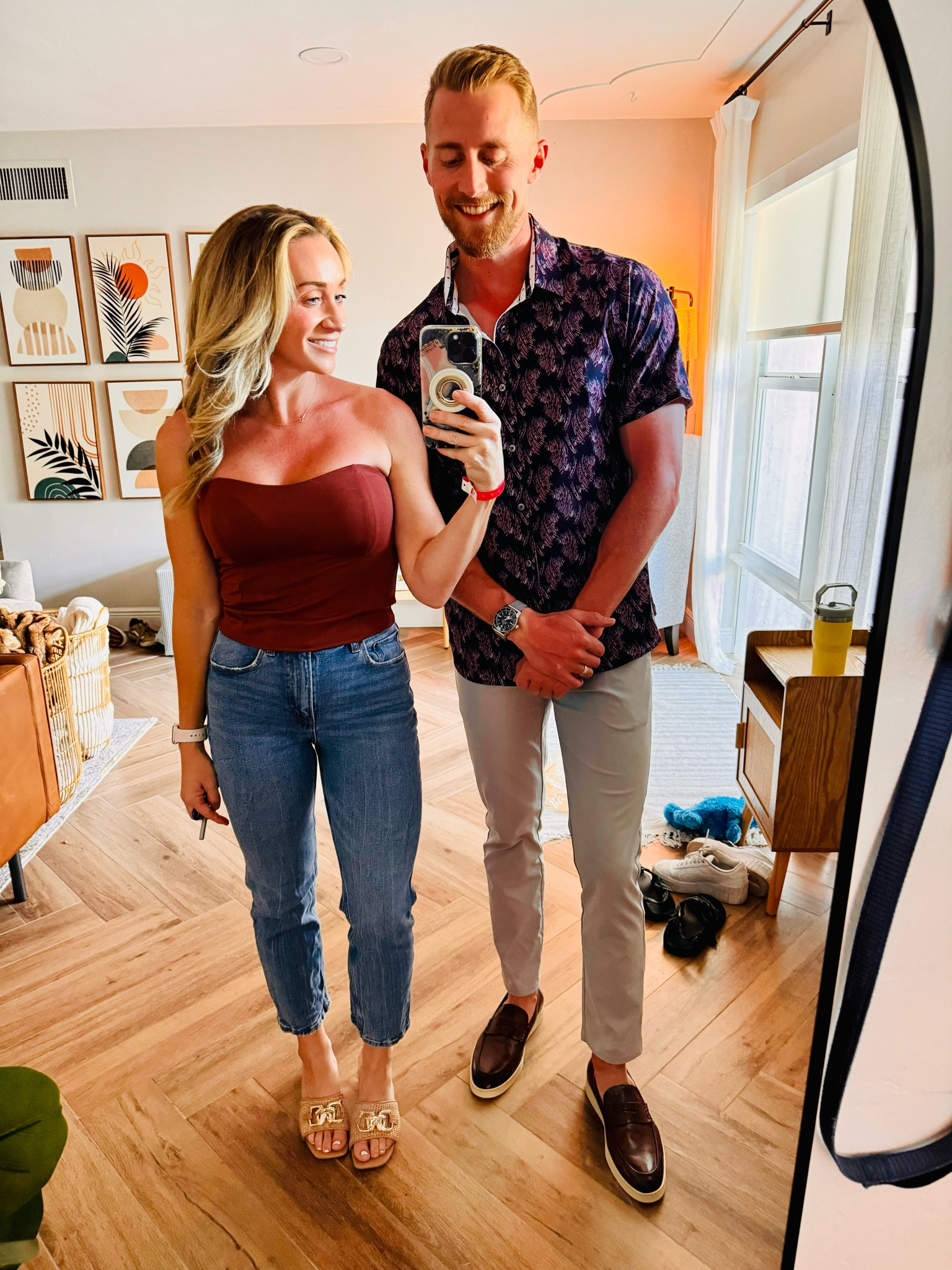 Date night! Jake dresses better than me. My shirt and shoes are Target and on sale!! 

#LTKmens #LTKxTarget #LTKGiftGuide