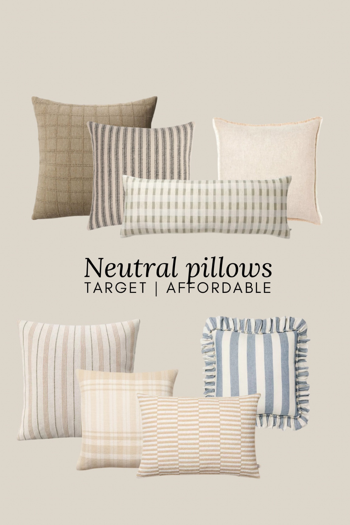 Target affordable, throw pillows, coordinating pillows, bed, pillows, sofa, pillows, Studio, McGee for target, hearth and hand for target

#LTKSaleAlert #LTKStyleTip #LTKHome