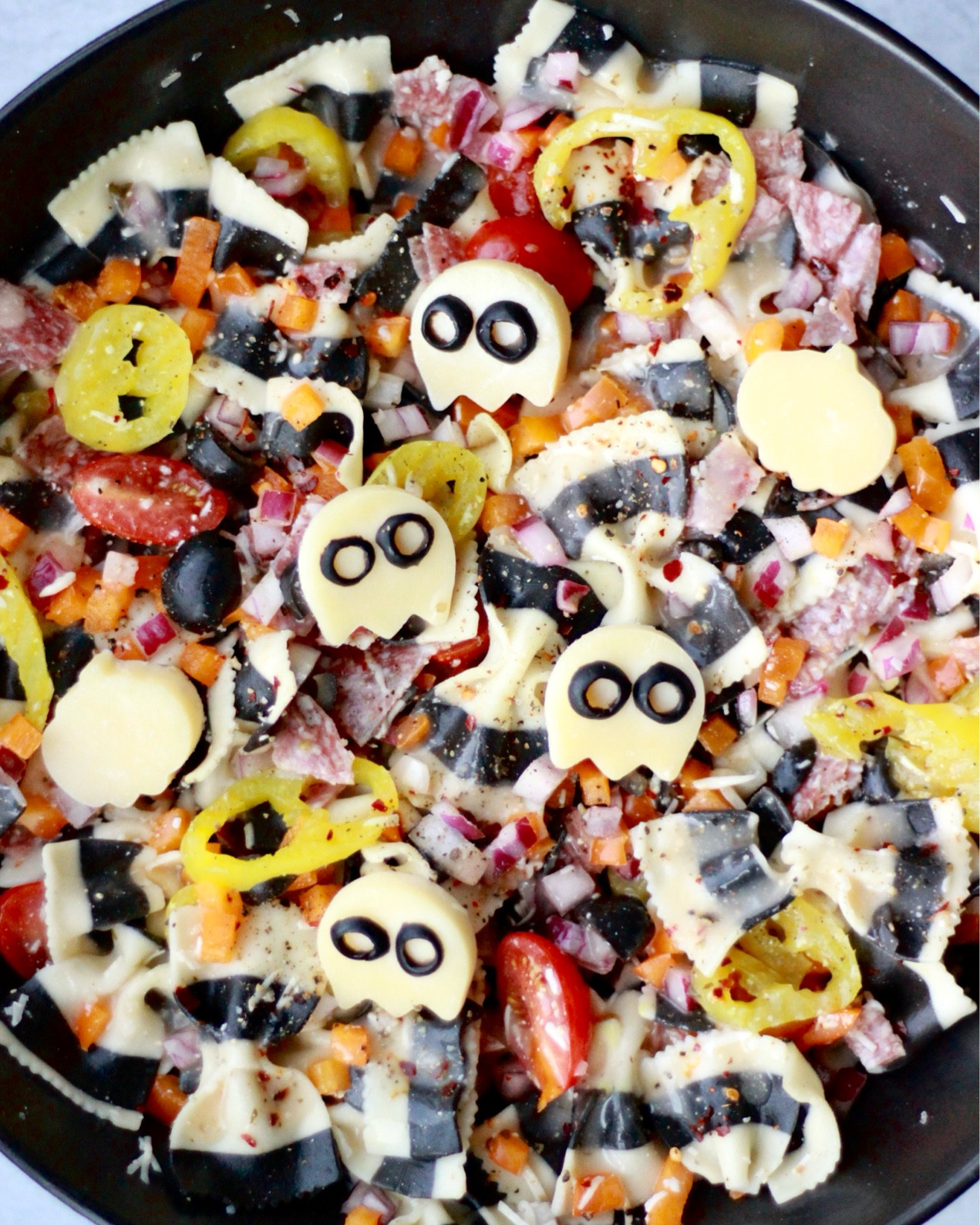 The cutest Halloween pasta salad! Perfect for parties!

#LTKParties #LTKSeasonal #LTKHome
