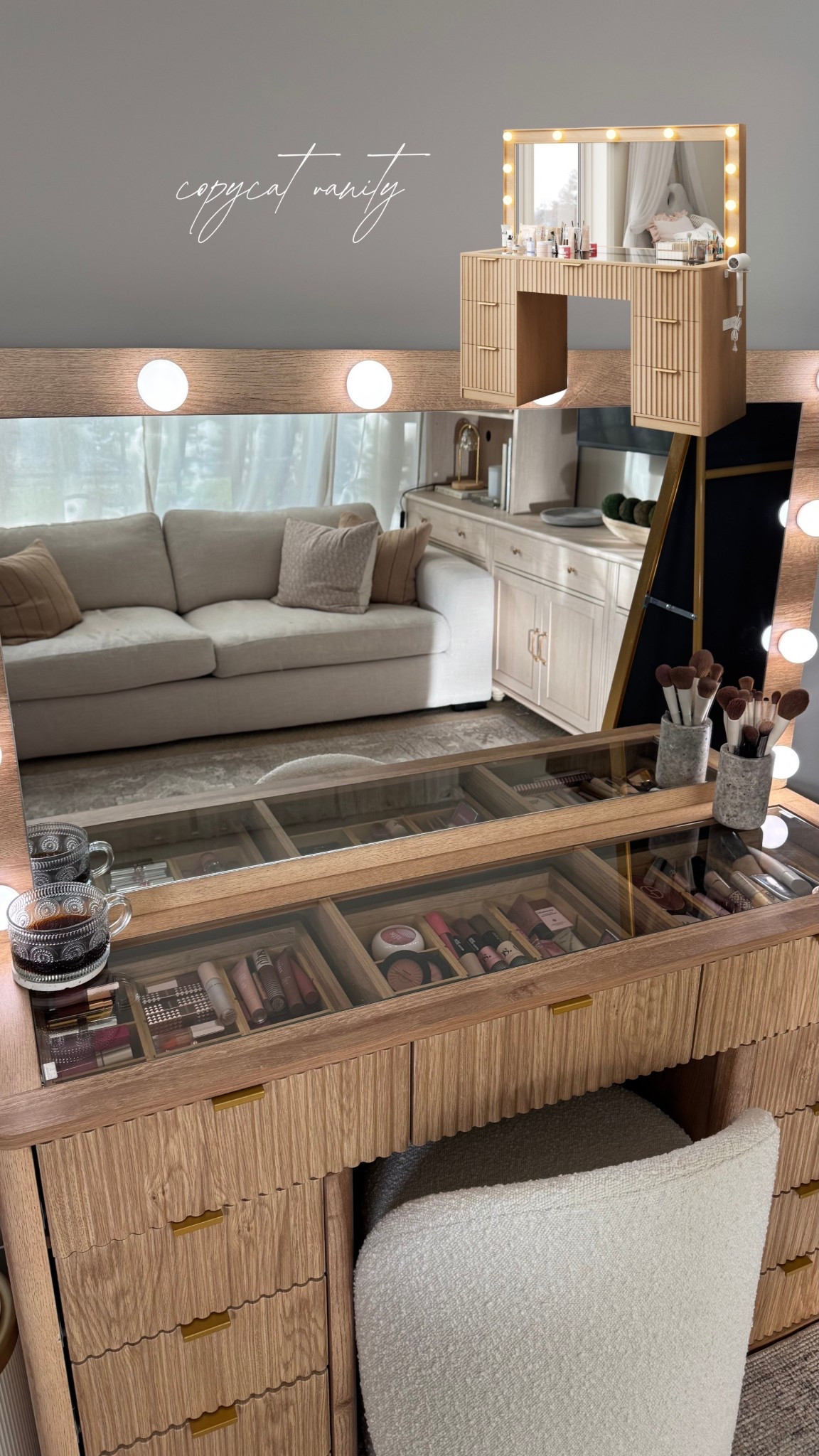 A copycat of my sold out vanity! 💋

#LTKBeauty #LTKHome