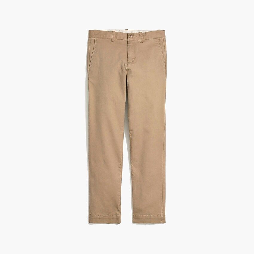 Boys' skinny-fit pant in flex khaki | J.Crew Factory